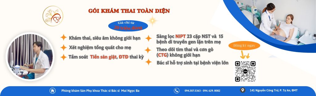 gói khám thai toàn diện