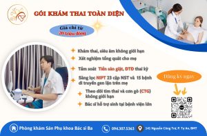 Gói khám thai
